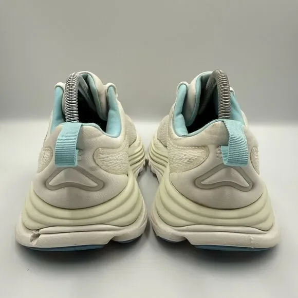 Hoka One One Gaviota 5 Women's Size 8B White Running Shoes Sneakers 1134235 FTRS - Picture 5 of 8